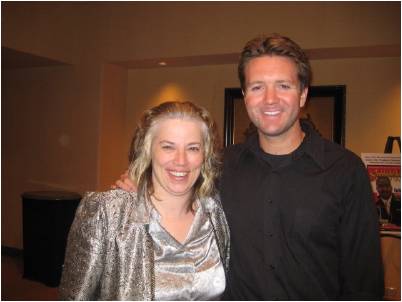 Sunny James with John Beede